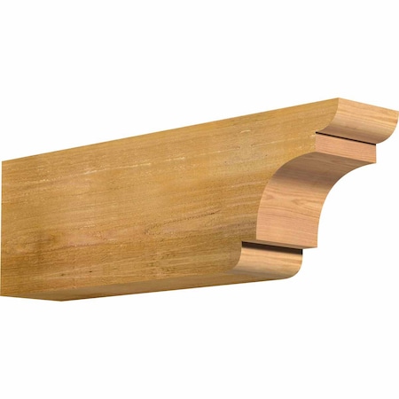 Ekena Millwork New Brighton Rough Sawn Rafter Tail, Western Red Cedar, 6"W x 10"H x 32"L RFT06X10X32NEB00RWR